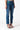 DARK BLUE HIGH-RISE SLIM-LEG JEANS | Ideo | CULT MIA