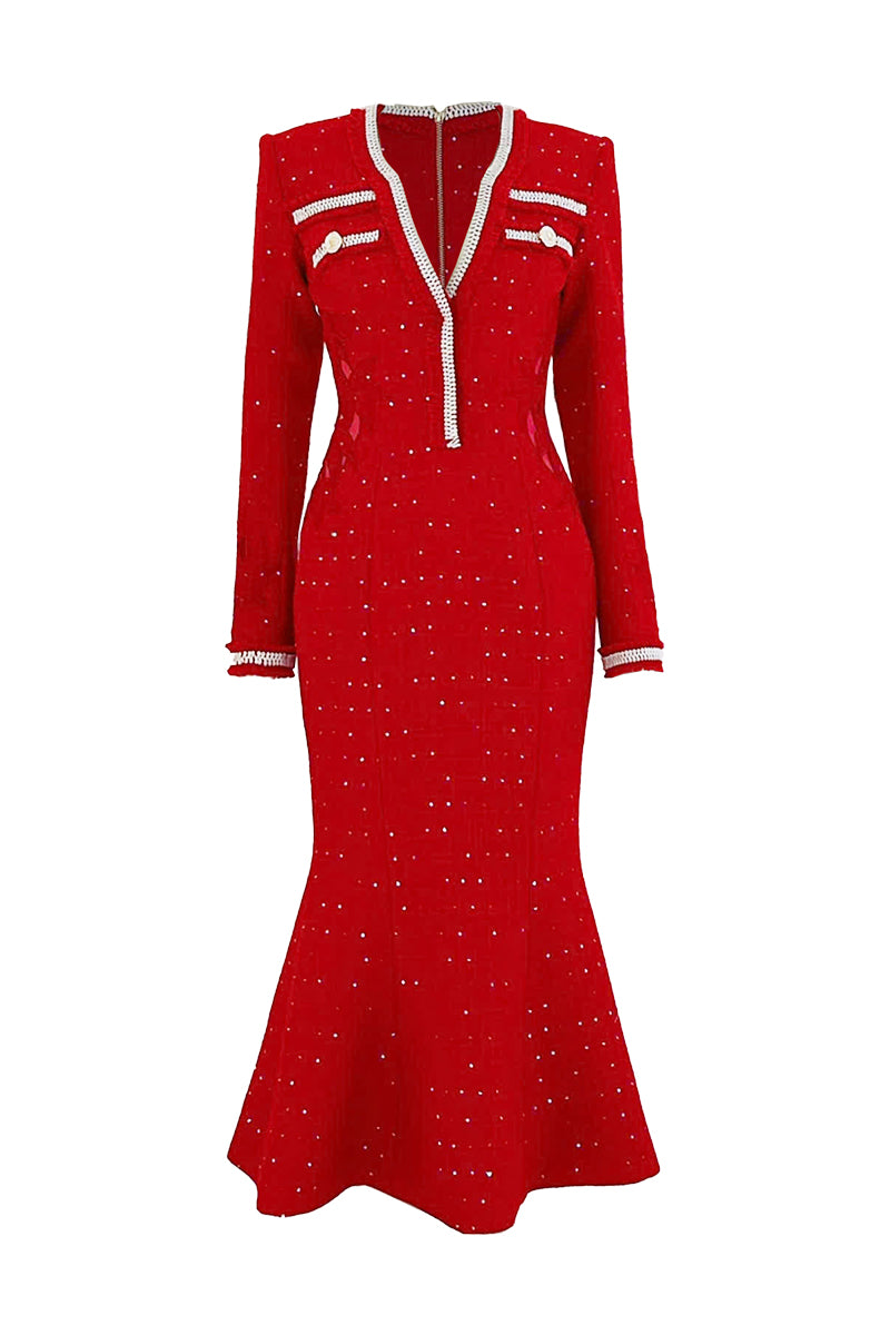 ALLURING MIDI DRESS - CULT MIA