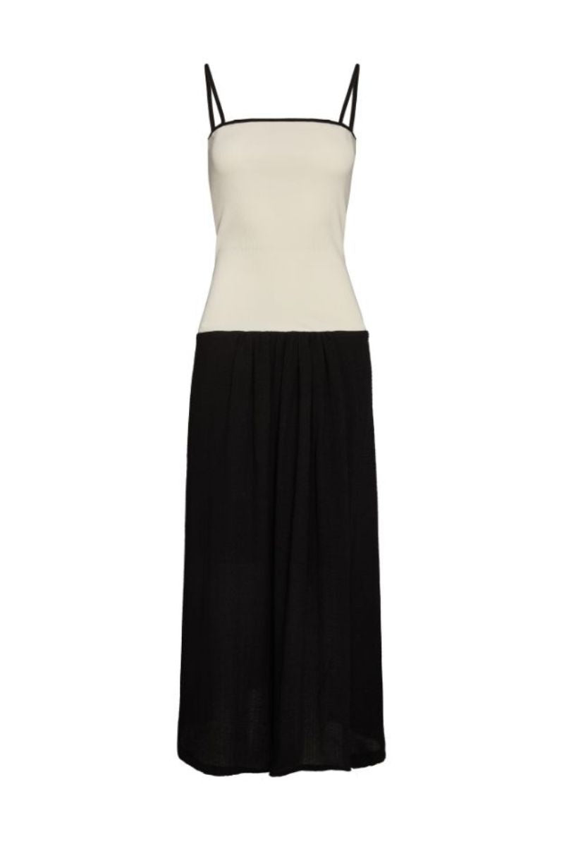 GAIA DRESS IN OFF WHITE - CULT MIA
