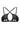 BLACK GEMMA BRA AND CLARA BLACK BRAZILIAN BRIEF - CULT MIA