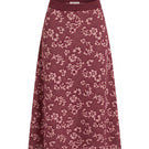 Rebecca Taylor Bryn jacquard midi skirt featuring intricate knit pattern and a fitted waist, perfect for stylish fall outfits.