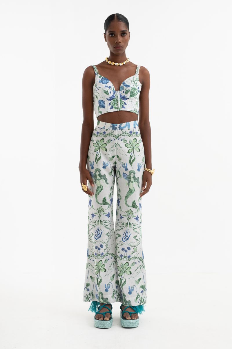 MADELIA OCEANID CROP TOP - CULT MIA
