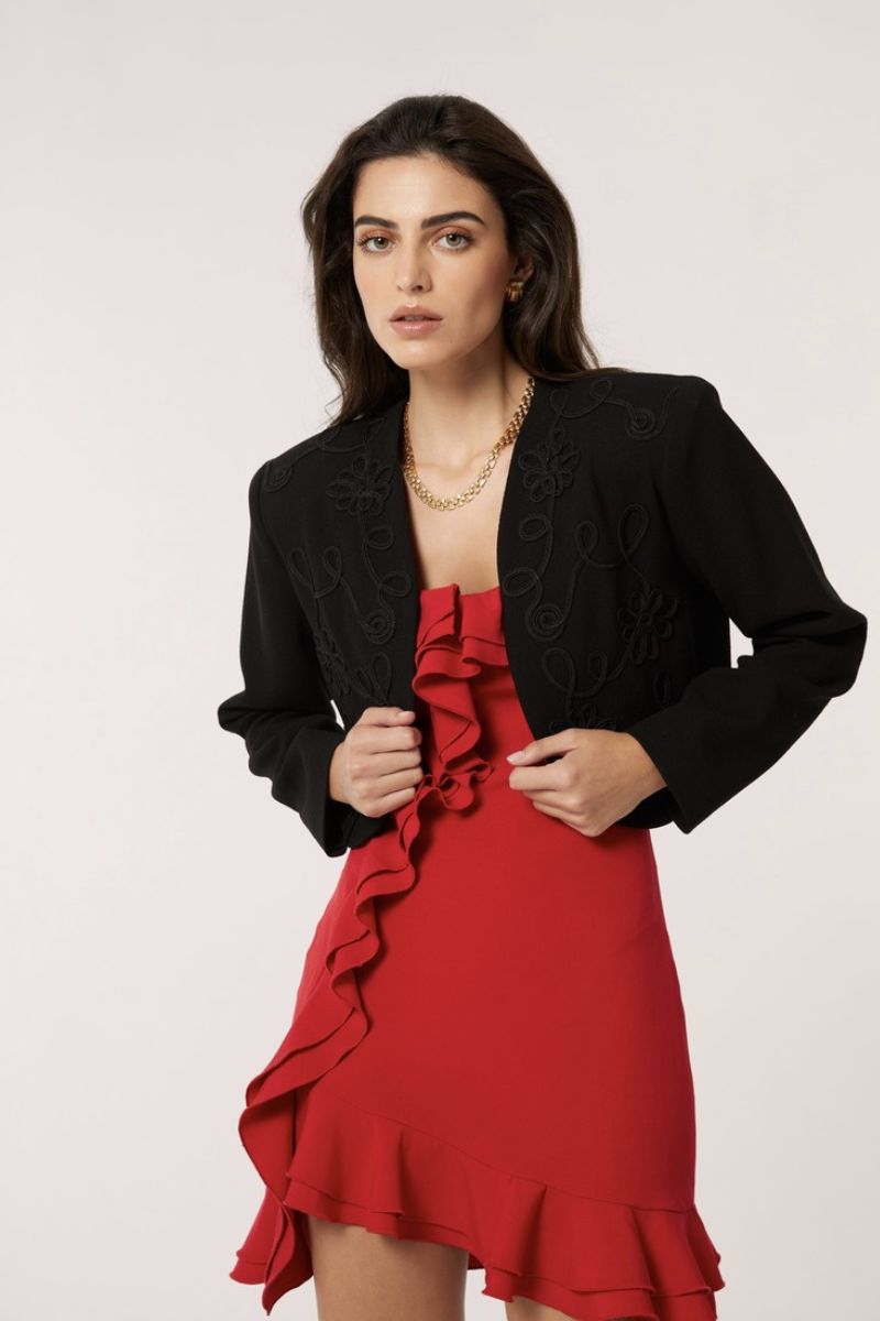 PENELOPE DRESS IN RED - CULT MIA