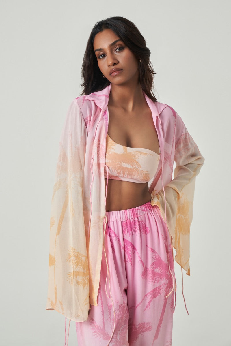Summer Away LEON pants in Afterglow color, stylish casual pants with a relaxed fit and comfortable fabric.