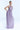 VILLA D'ESTE PURPLE V-NECK GOWN - CULT MIA