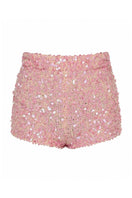 Lalo Salue pink shorts for women featuring a comfortable fit and stylish design, perfect for casual wear.