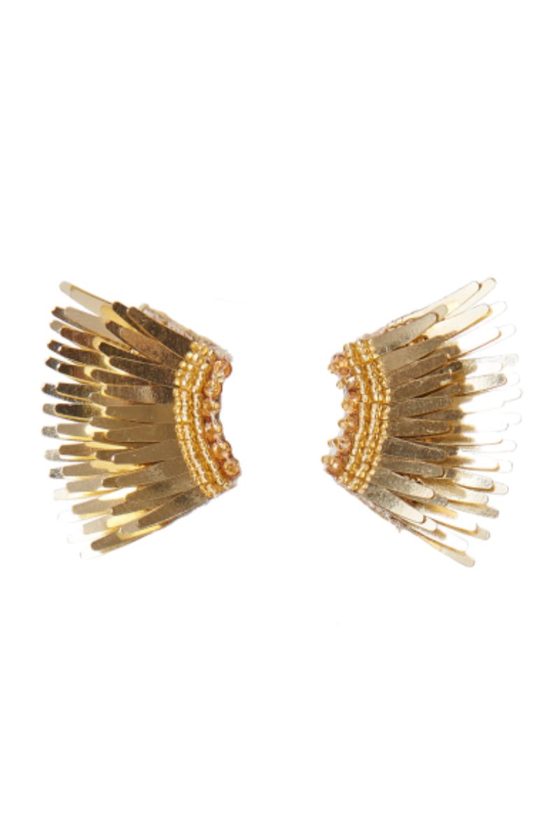 MINI GOLD MADELINE EARRINGS - CULT MIA