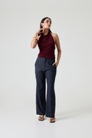 Summer Away Lucca pants in vintage blue, featuring a relaxed fit and stylish design, displayed on a neutral background.