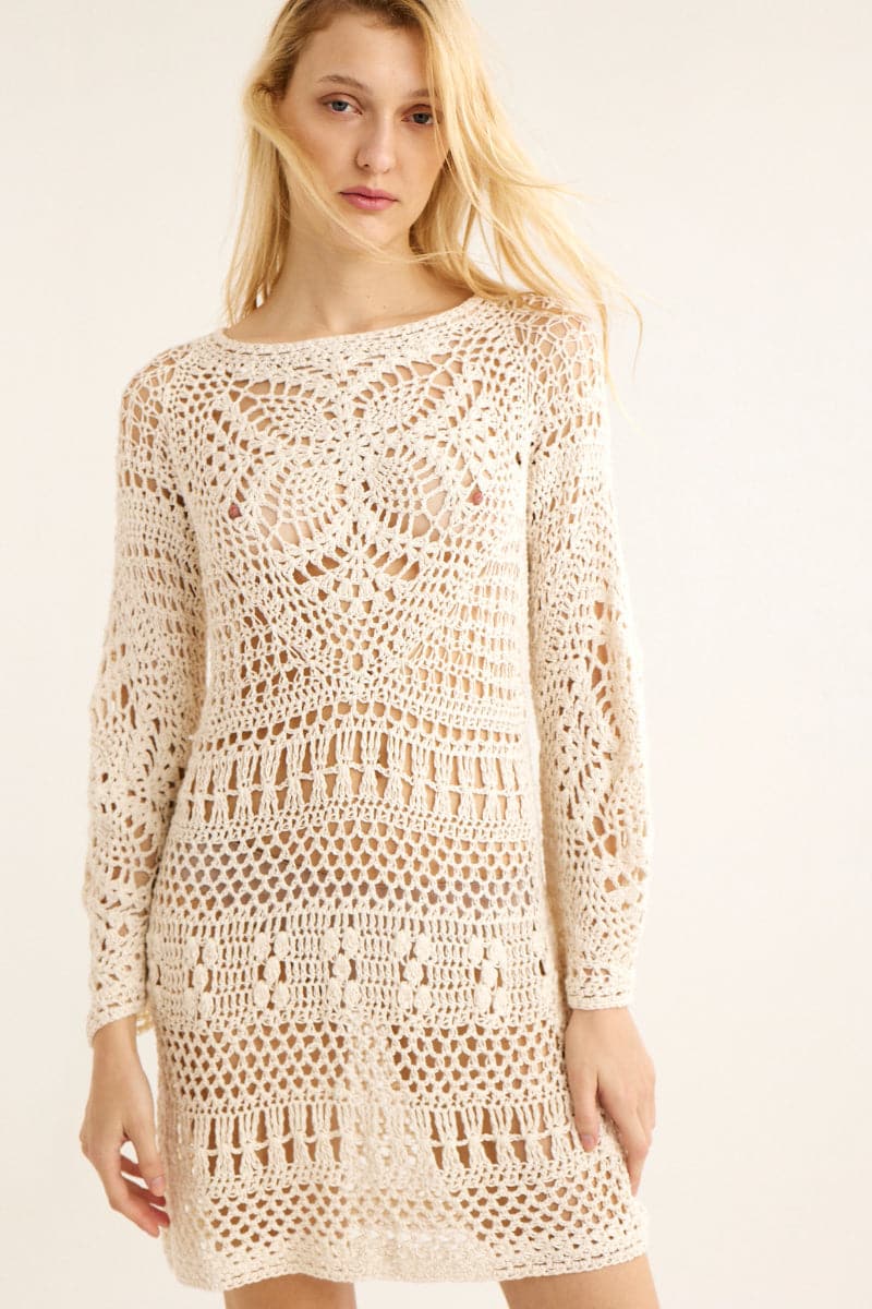 BOHO BABE LACE MIDI DRESS - CULT MIA