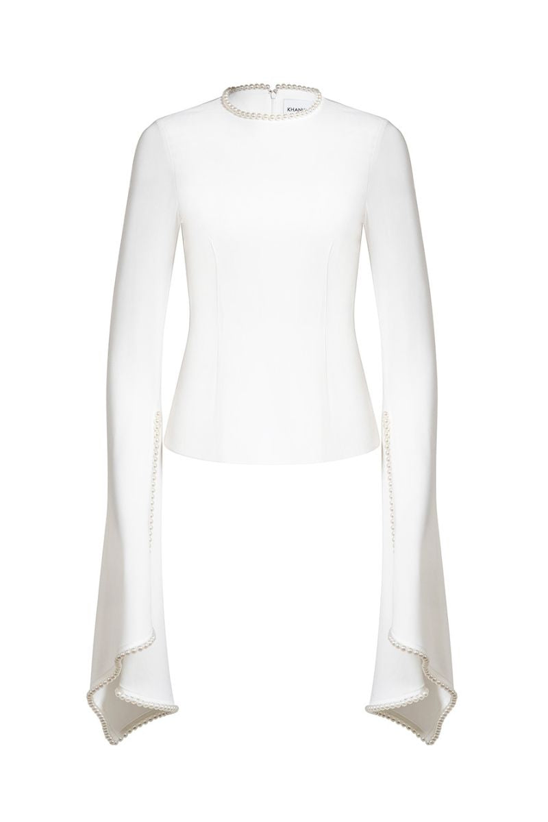 KADELA TOP IN WHITE - CULT MIA