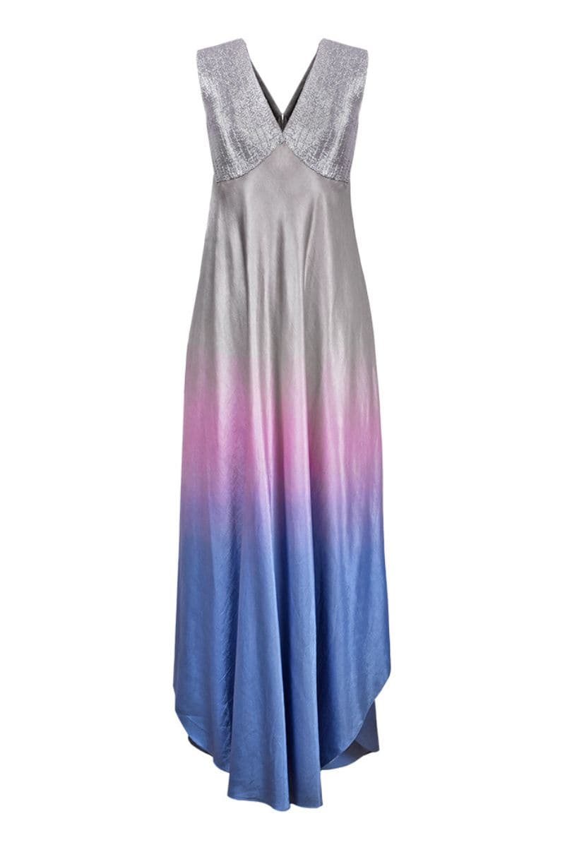 GRADIENT ANGULAR MAXI DRESS | CULT MIA | AKHL