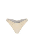 Nelblu Morpho bikini bottom in Aura with a sleek, minimal design and vibrant color, perfect for beach or poolside wear.