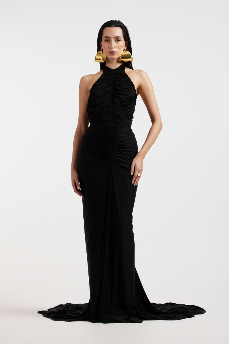 ISADORA BLACK GOWN - CULT MIA