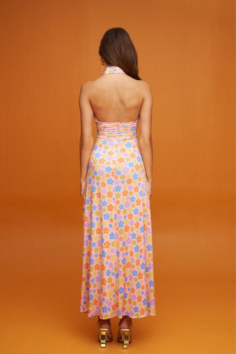 ANEMONE COLORFUL MAXI DRESS - CULT MIA