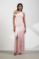 Deme By Gabriella Praia Maxi Dress in lightweight fabric with a flowing silhouette, perfect for summer or beachwear.