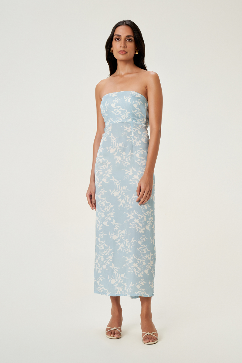 CHARLOTTE DRESS IN SKY - CULT MIA
