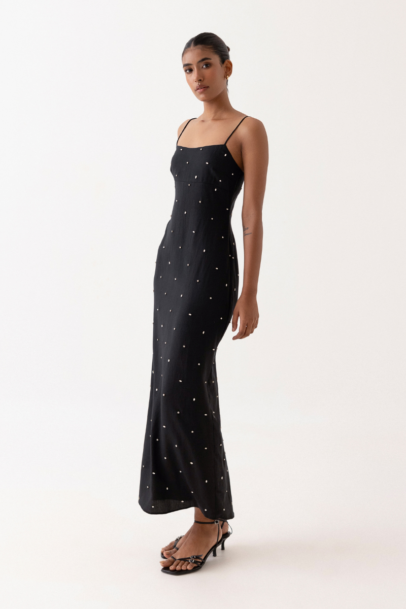 MERIDA DRESS IN EMBELLISHED - CULT MIA