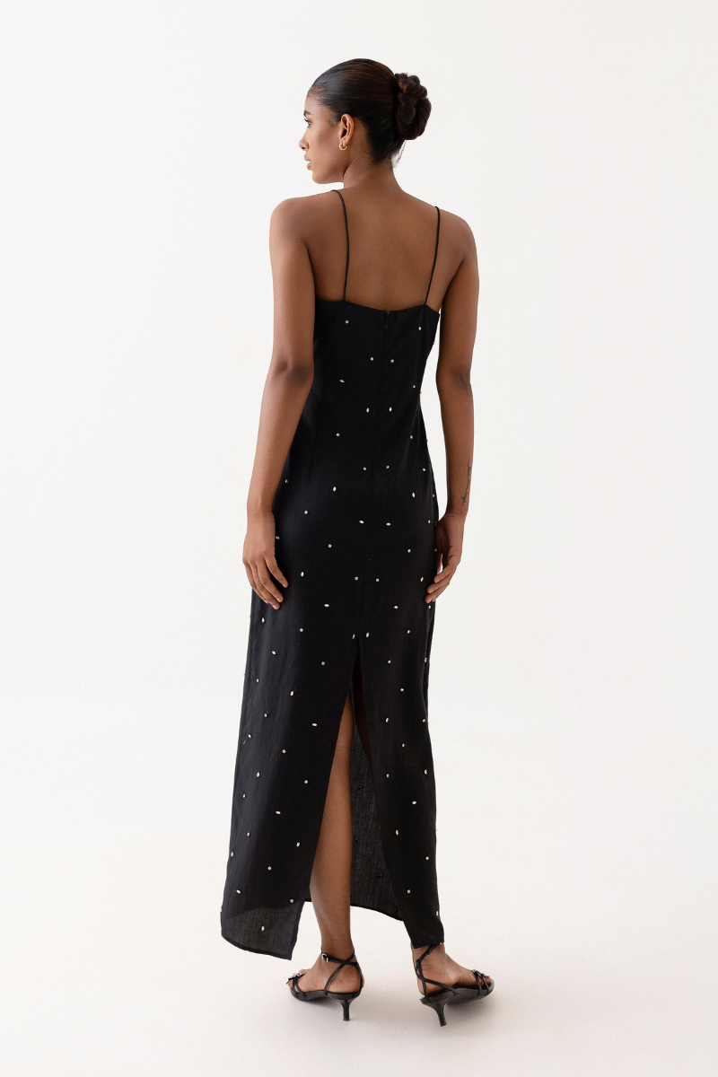 MERIDA DRESS IN EMBELLISHED - CULT MIA