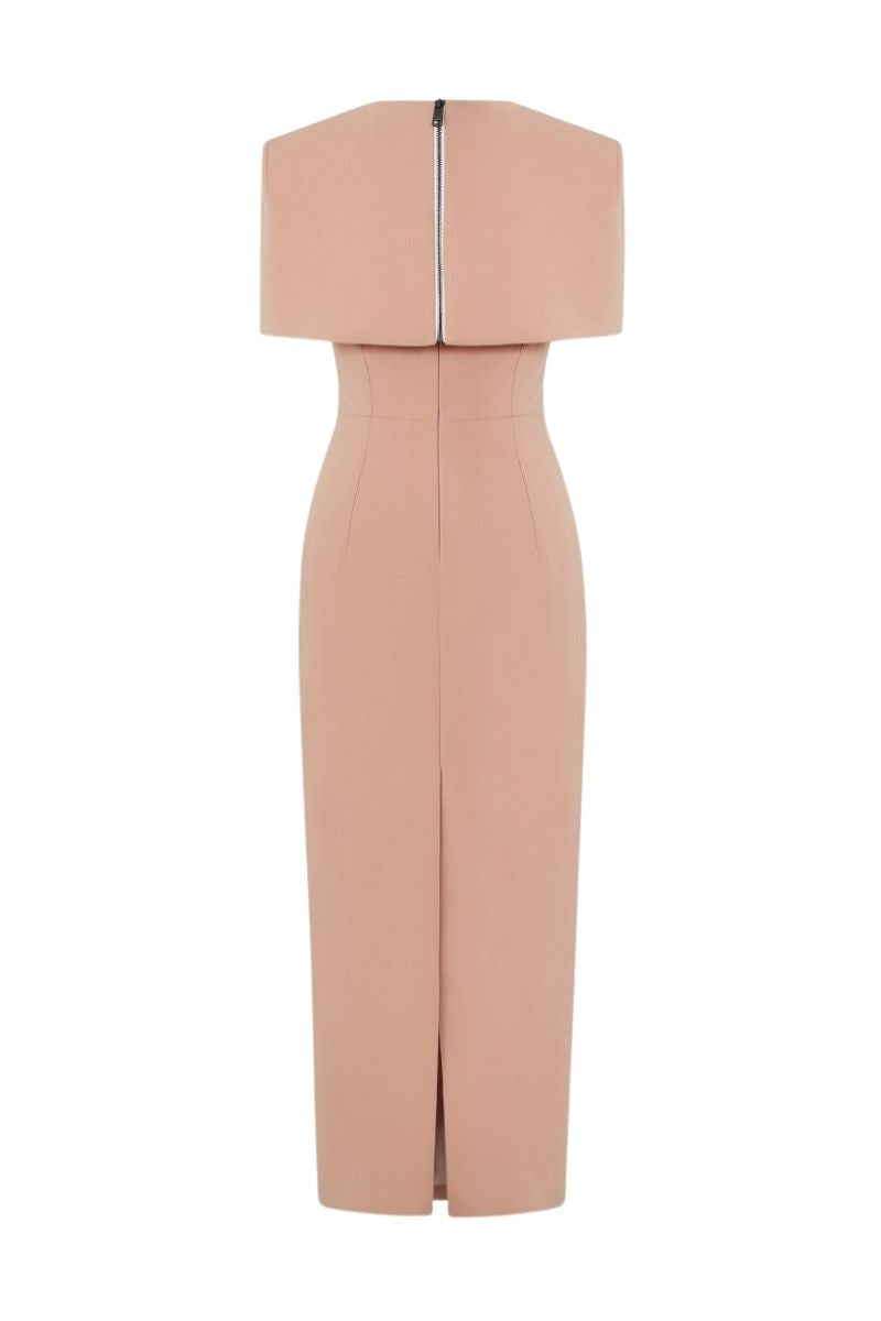 BURFORD CORAL MIDI DRESS - CULT MIA