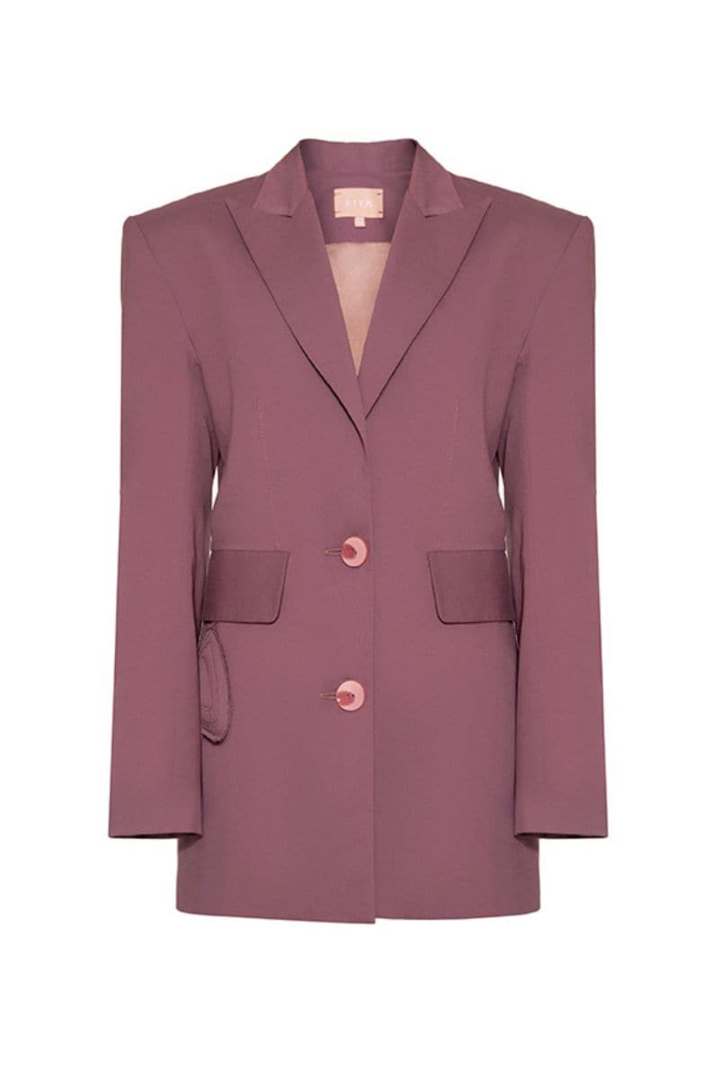 PURPLE PASSION BLAZER - CULT MIA
