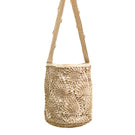 Gold pineapple-shaped Verdi shoulder bag with adjustable strap, stylish and trendy accessory for everyday use.