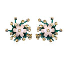 Aidan & Ice Solace Blush Earrings featuring delicate pink earrings with a modern, elegant design.