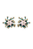 Aidan & Ice Solace Blush Earrings featuring delicate pink earrings with a modern, elegant design.