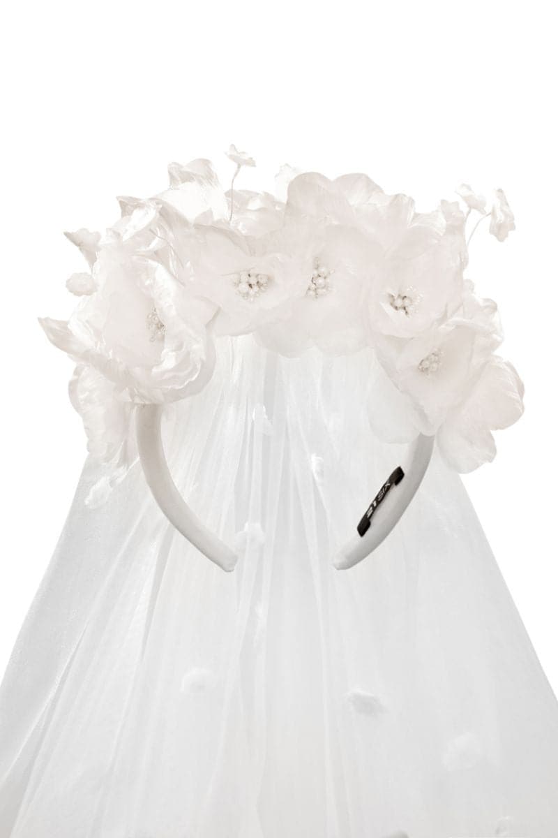 MARY FLORAL HANDMADE HAIRBAND - CULT MIA