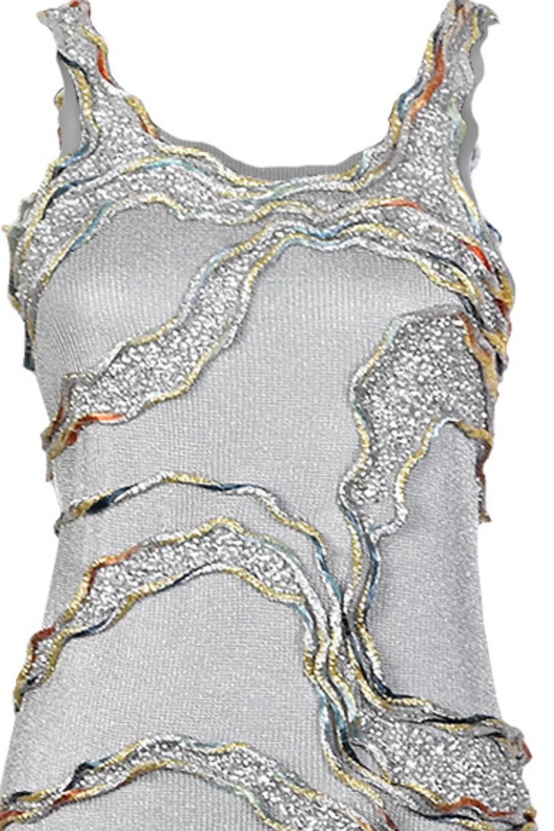 THE RIPPLING GAUZE DRESS - CULT MIA