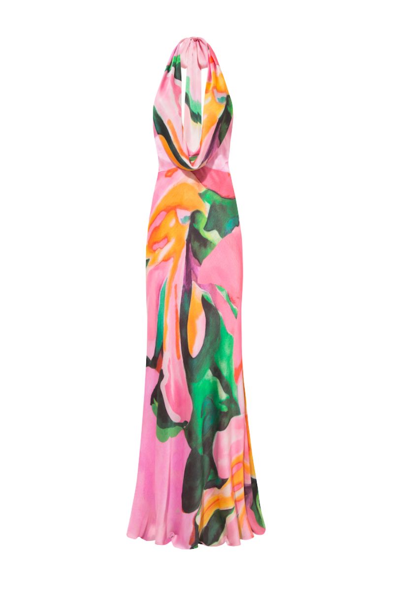 CHIARA DRESS IN TAFFY PINK - CULT MIA