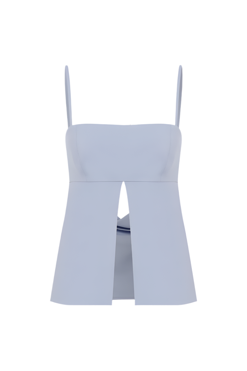 MEGAN TOP IN BLUE - CULT MIA