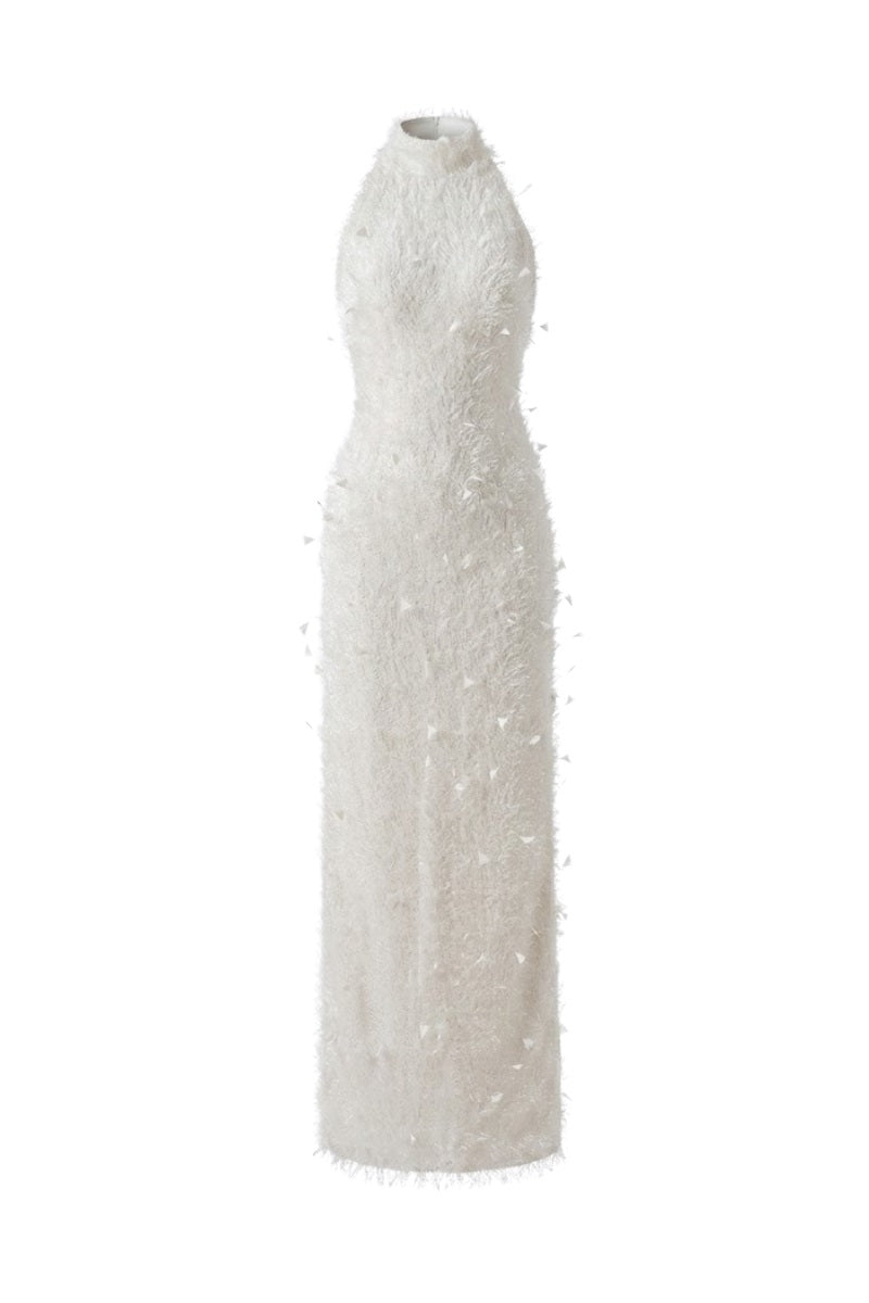 THE WINTER SWAN FUR GOWN