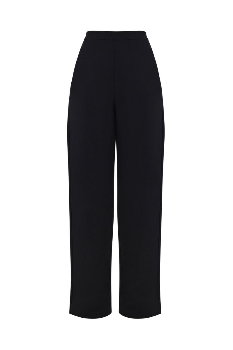 ATTA BOOTCUT PANTS IN ONYX - CULT MIA