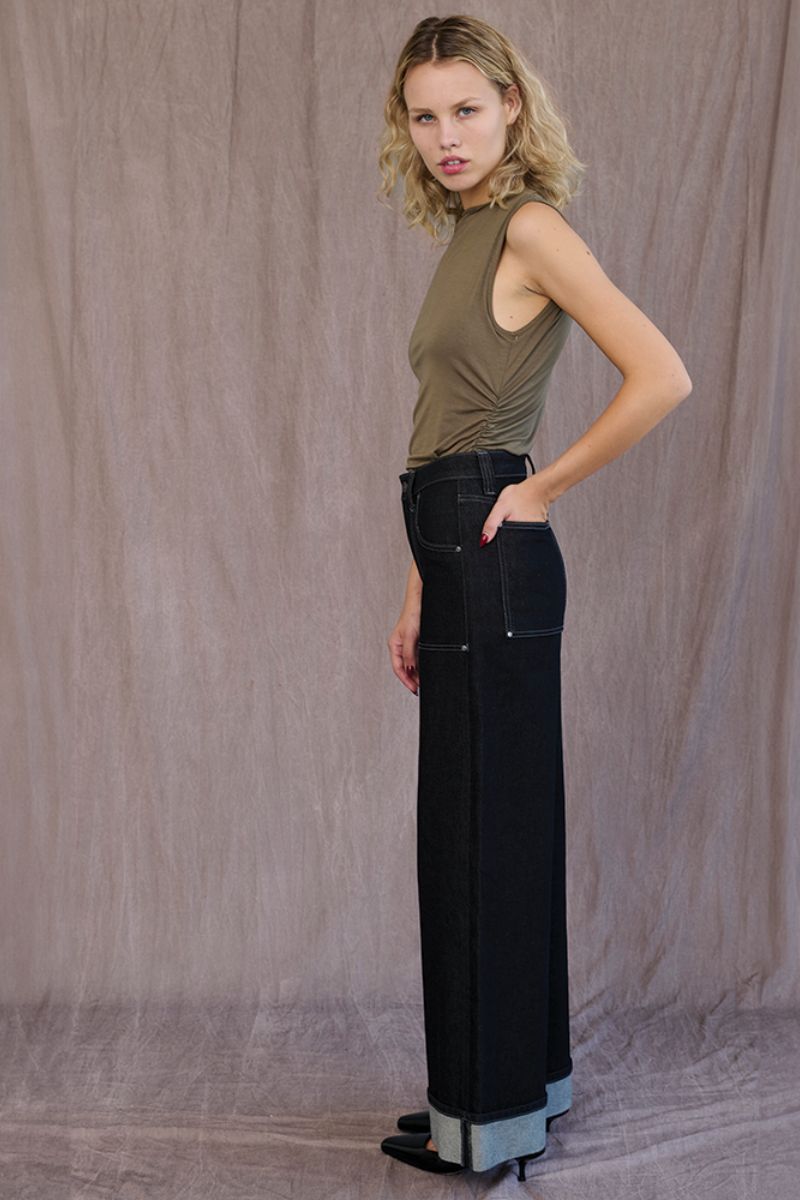 TT Studios Kendall Jeans in Doyers Street style, featuring classic denim fabric and a slim fit design.