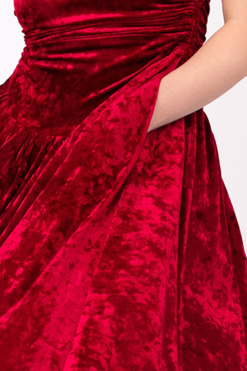 ALEXA VELVET DRESS - CULT MIA