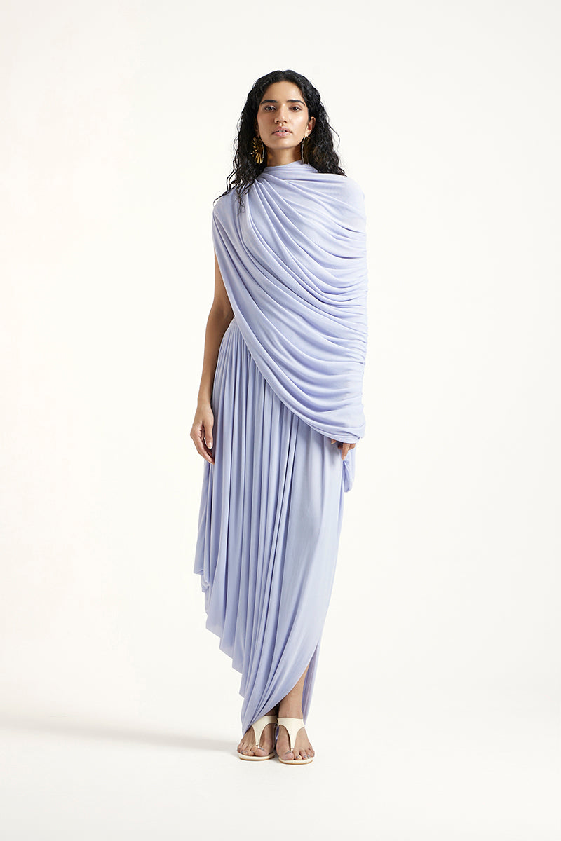 KYRA DRESS IN PERIWINKLE