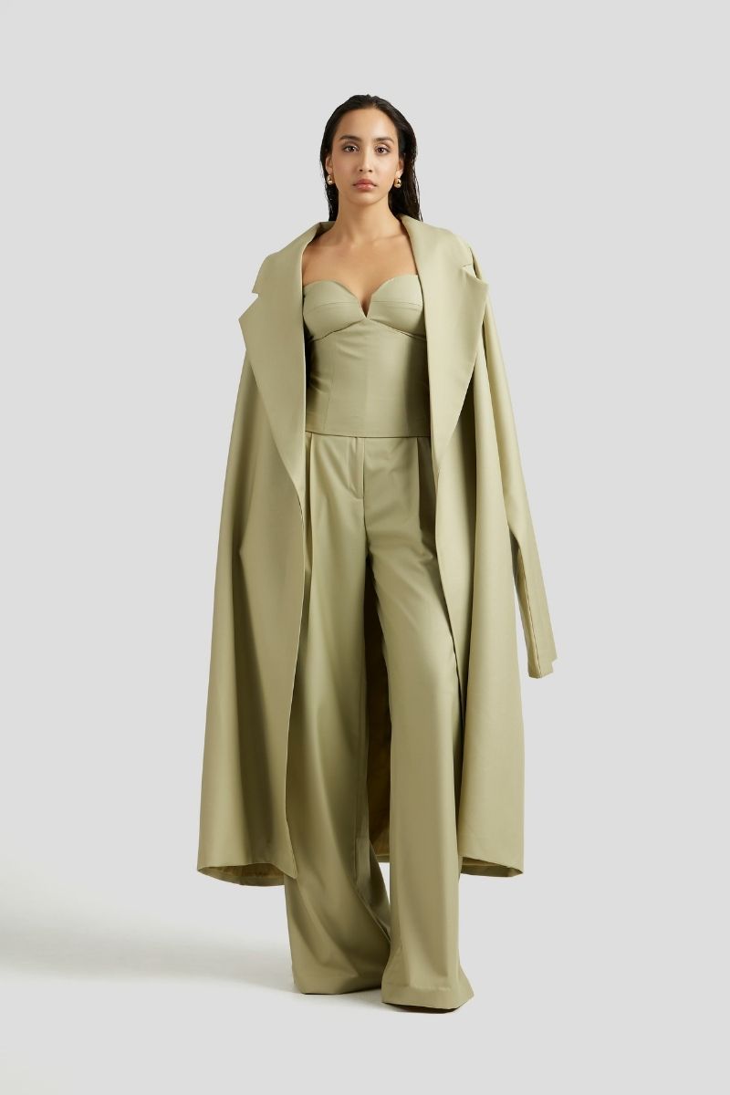 HEIDI COAT IN MINT - CULT MIA