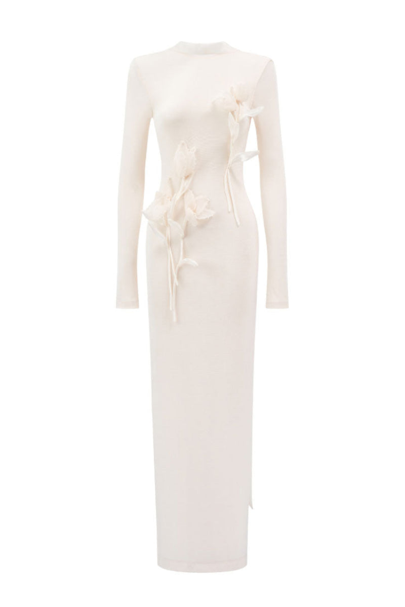 designer midi dresses with sleeves Women's Midi Dresses