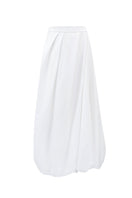 Arti Apparel MONETA MIDI skirt in a stylish midi length with a flowing design and neutral color, perfect for casual or office wear.