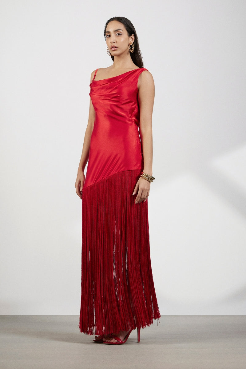 Deme By Gabriella ROSETTA RED MAXI DRESS | Cult Mia Deme By Gabriella ROSETTA RED MAXI DRESS | Cult Mia