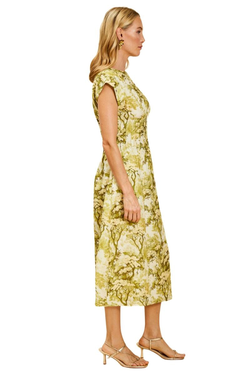 citrus midi dress Citrus Chic Midi Dress