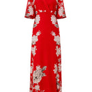 Raishma Frankie Maxi Dress, elegant floral print maxi dress with flowing fabric and fitted waist for a stylish summer look.
