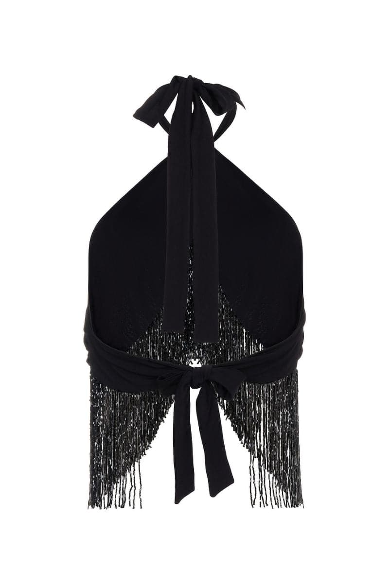 HAND-BEADED TASSEL TOP - CULT MIA