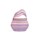 Touchless CULT MIA X touchless purple and pink gem blend top handle handbag with elegant design and shiny gemstone accents.