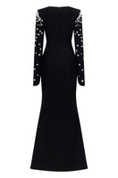 Black Glamour Mermaid gown by Lili Blanc featuring a fitted silhouette and elegant design, perfect for formal occasions.