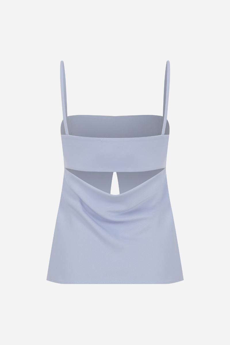 MEGAN TOP IN BLUE - CULT MIA