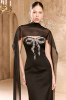Elegant Arti Apparel gown from the RENTA DRESS collection, featuring flowing fabric and intricate detailing.
