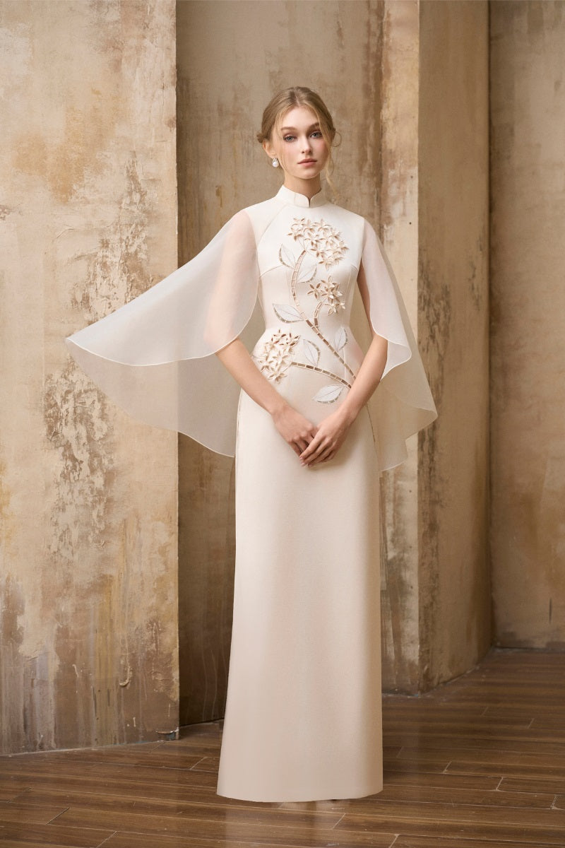 THE CAPE BLOSSOM GOWN