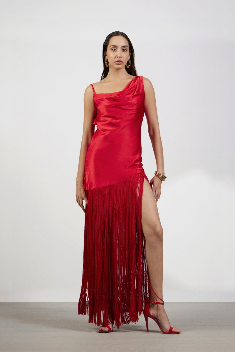 ROSETTA RED MAXI DRESS | CULT MIA ROSETTA RED MAXI DRESS | CULT MIA