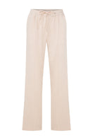Soft cream sweat pants by ColoReve with a relaxed fit, featuring elastic waistband and cozy fabric for comfortable casual wear.